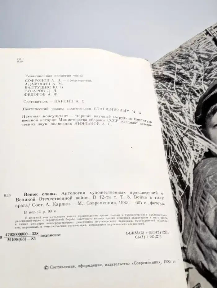 Венок славы. В 12 томах. Том 8. Война в тылу врага