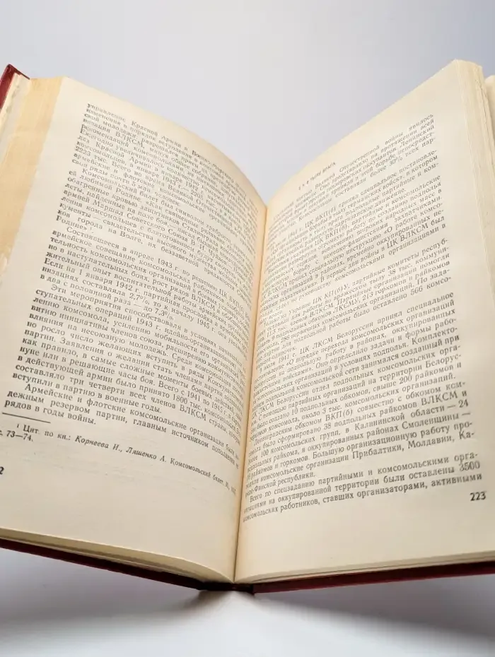 История ВЛКСМ и Всесоюзной пионерской организации. Пособие