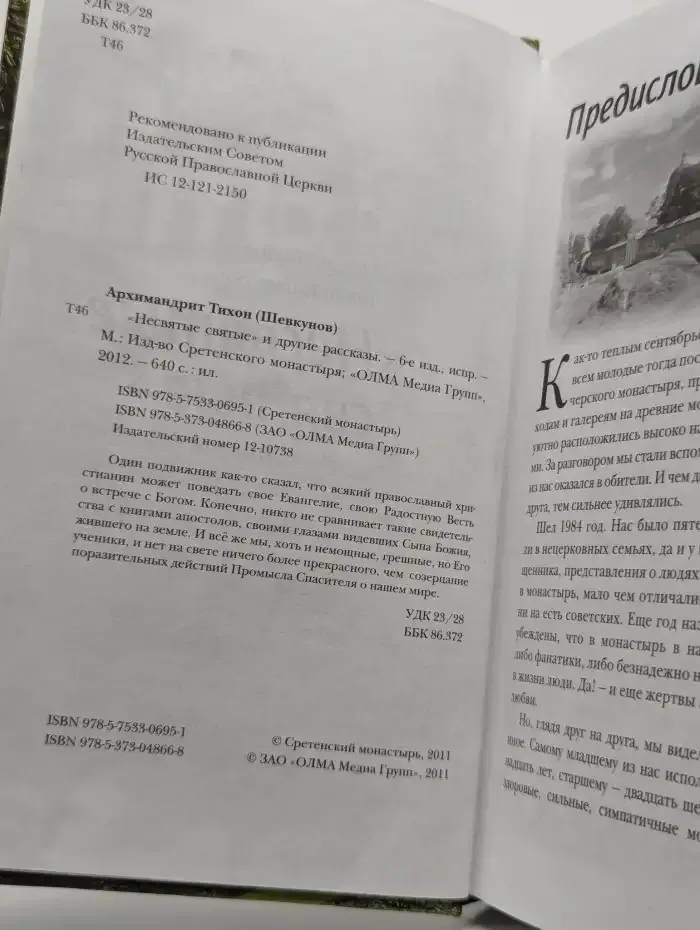 Несвятые святые и другие рассказы