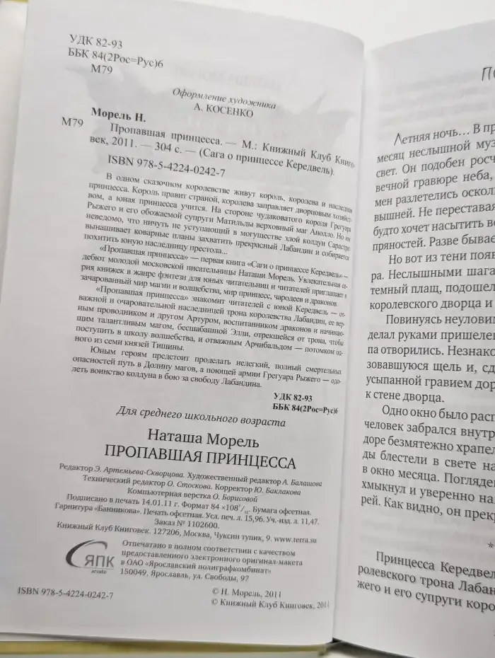 Пропавшая принцесса
