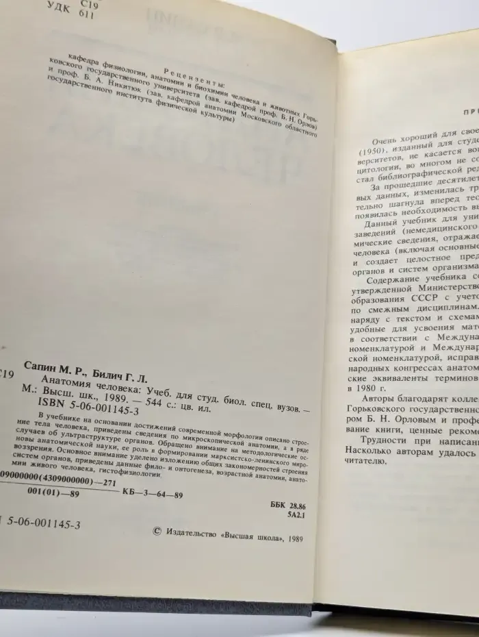 Анатомия человека