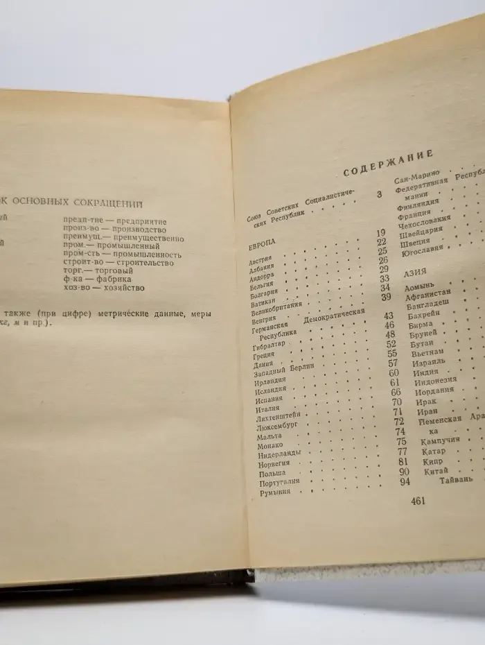 Страны мира. Справочник 1983