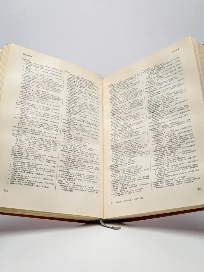 Большой Русско-Польский технический словарь. Том 1.  А — О