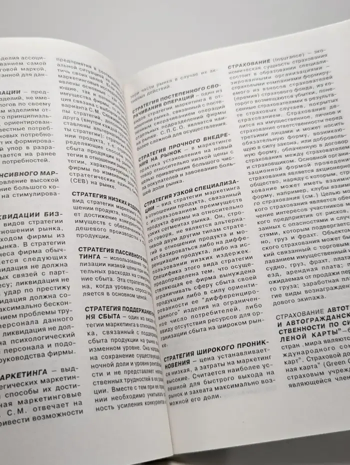 Инструментарий делового человека. Словарь-справочник