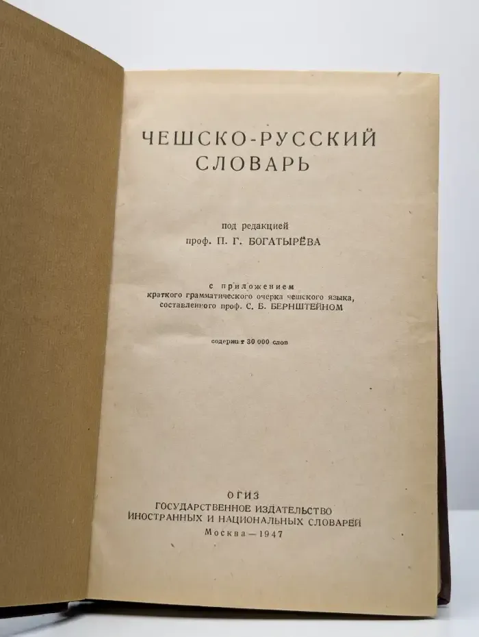 Чешско-русский словарь