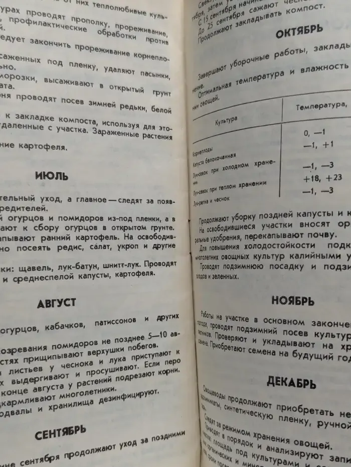 Советы овощеводам - любителям