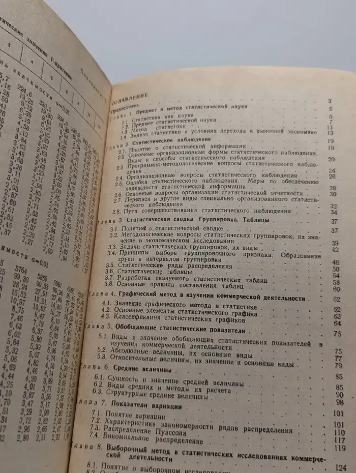 Общая теория статистики