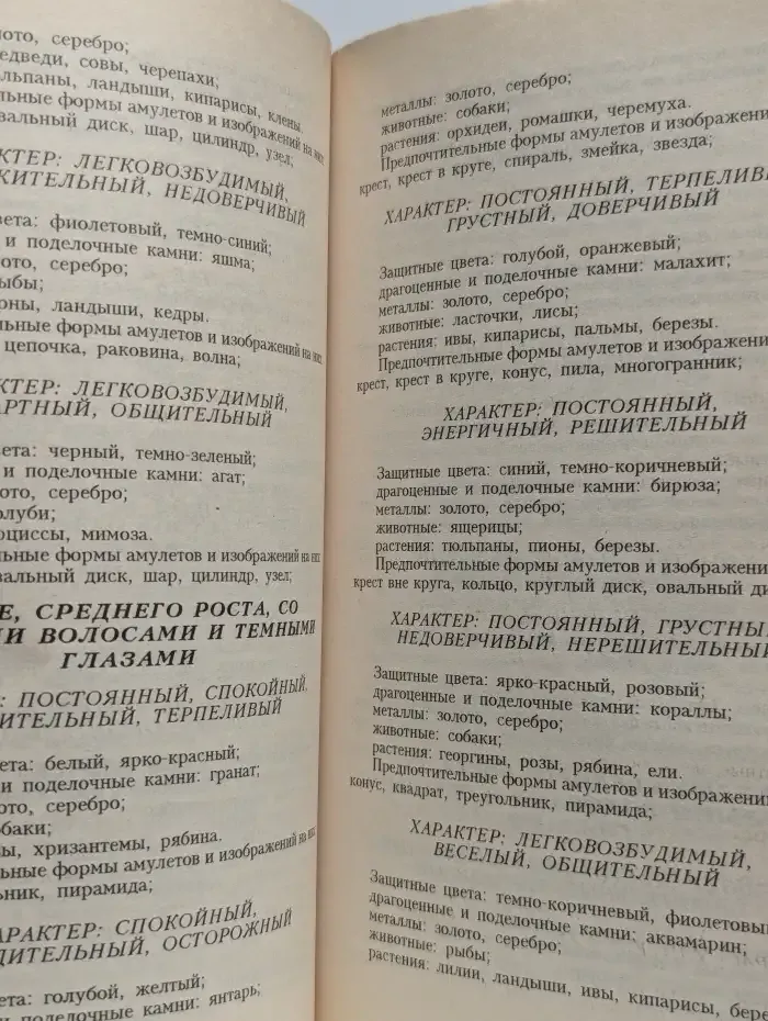 Выбор амулета