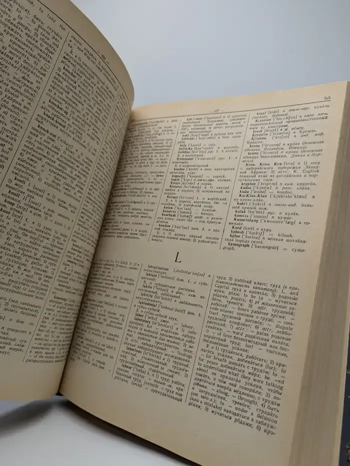 Англо-русский словарь. English-Russian Dictionary