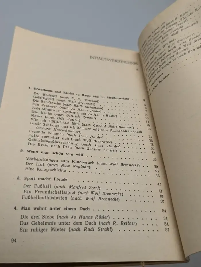 Scherz und Ernst. И в шутку и всерьез
