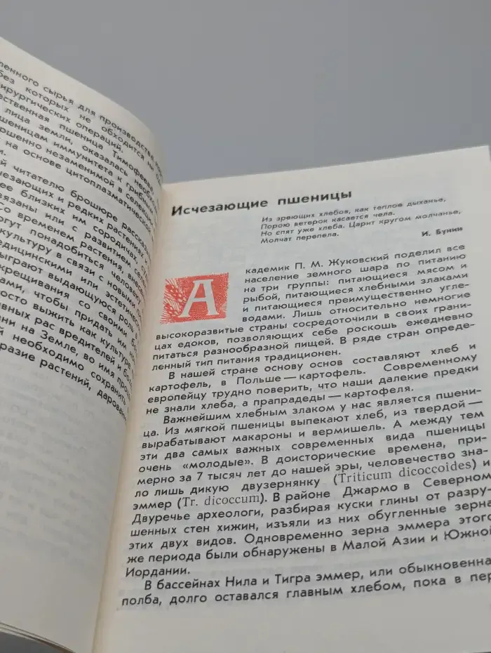 В мире исчезающих растений