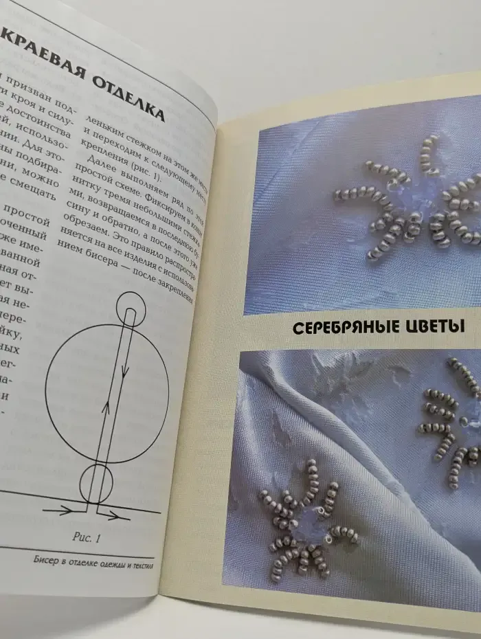 Бисер в отделке одежды и текстиля
