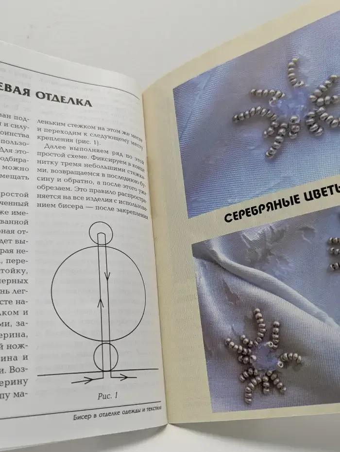 Бисер в отделке одежды и текстиля