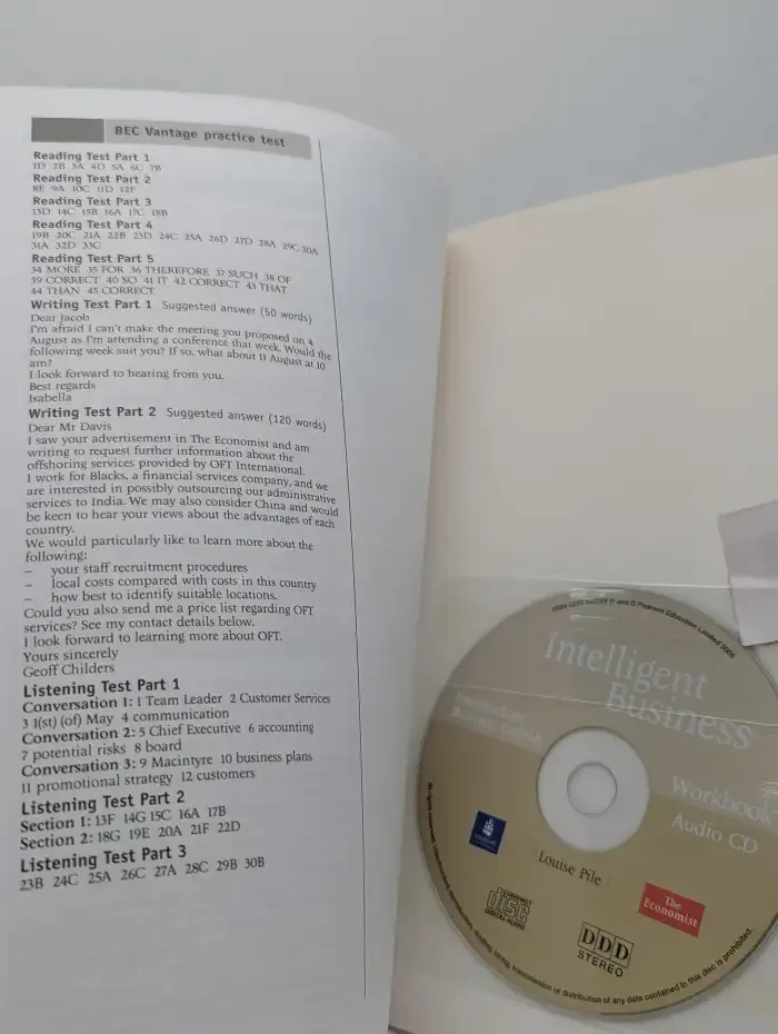 Intelligent Business. Intermediate. Workbook +CD