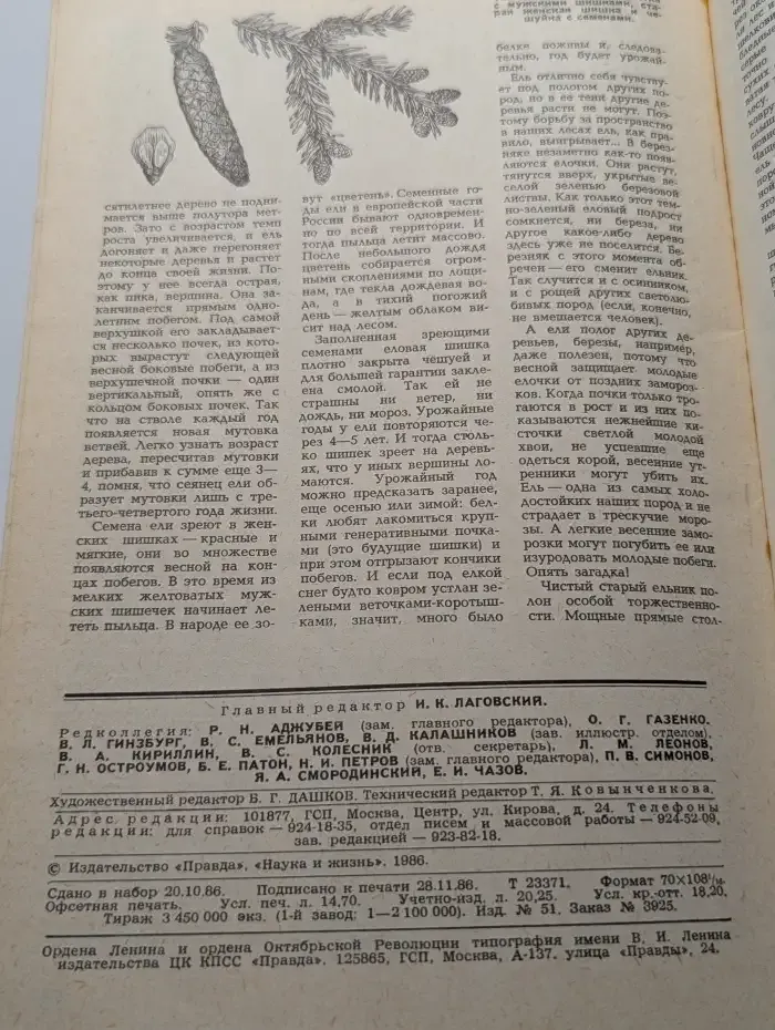 Наука и жизнь №1, 1987