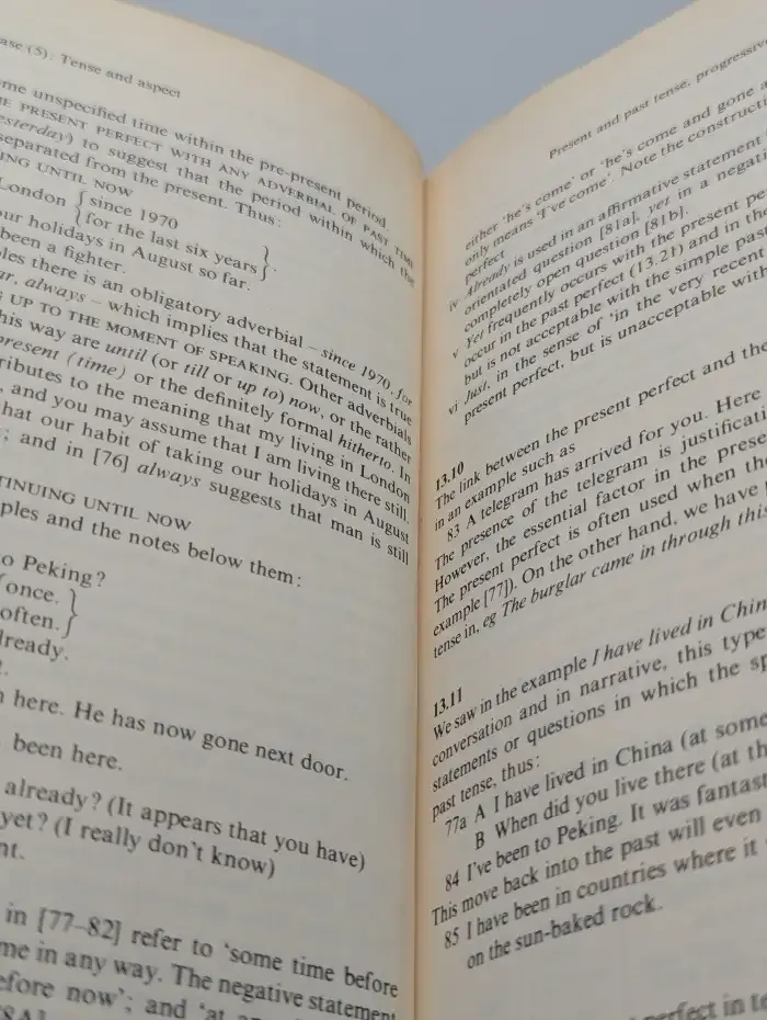 A Reference Grammar for Students of English