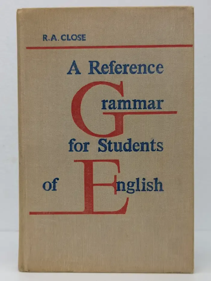 A Reference Grammar for Students of English