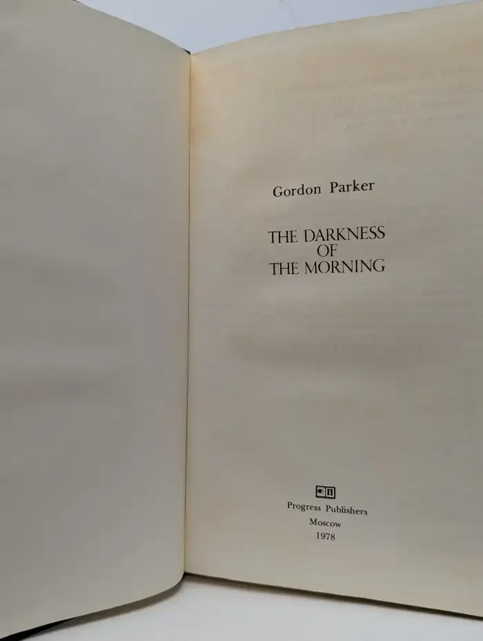 The Darkness of the Morning