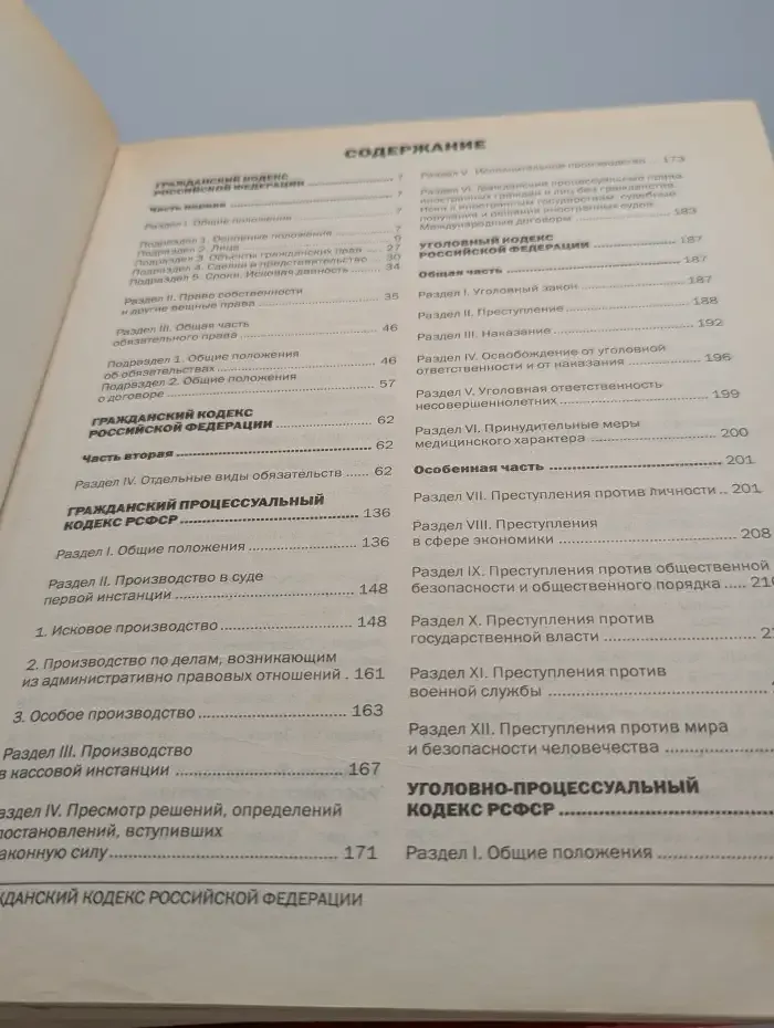 Сборник кодексов Российской Федерации