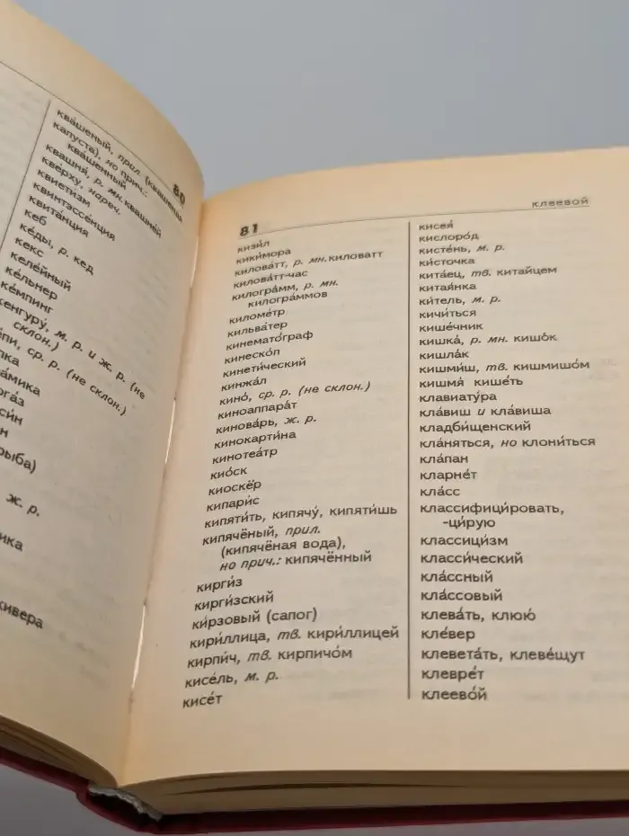 Орфографический словарь русского языка для школьников
