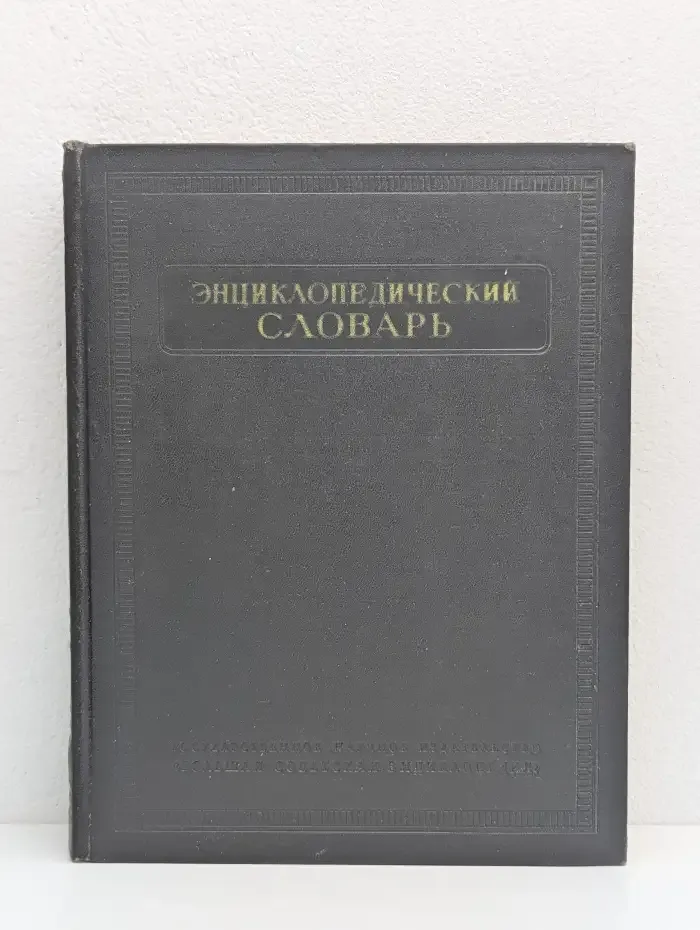 Энциклопедический словарь. Том 1