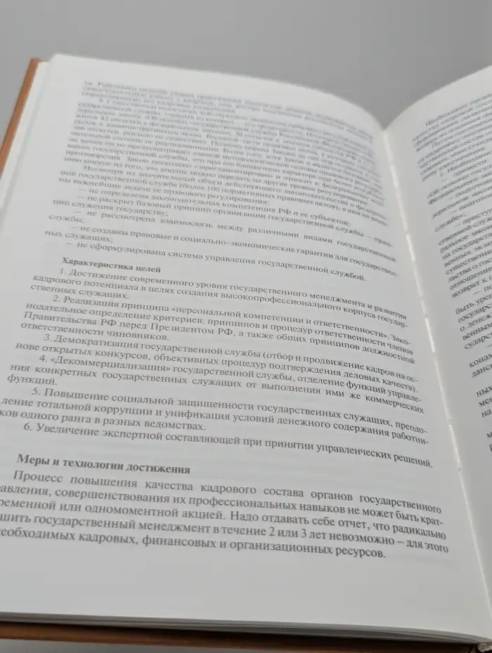 Путь к эффективному государству. План преобразования системы
