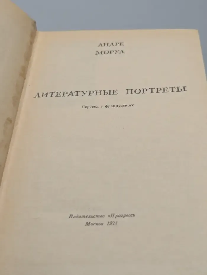 Литературные портреты