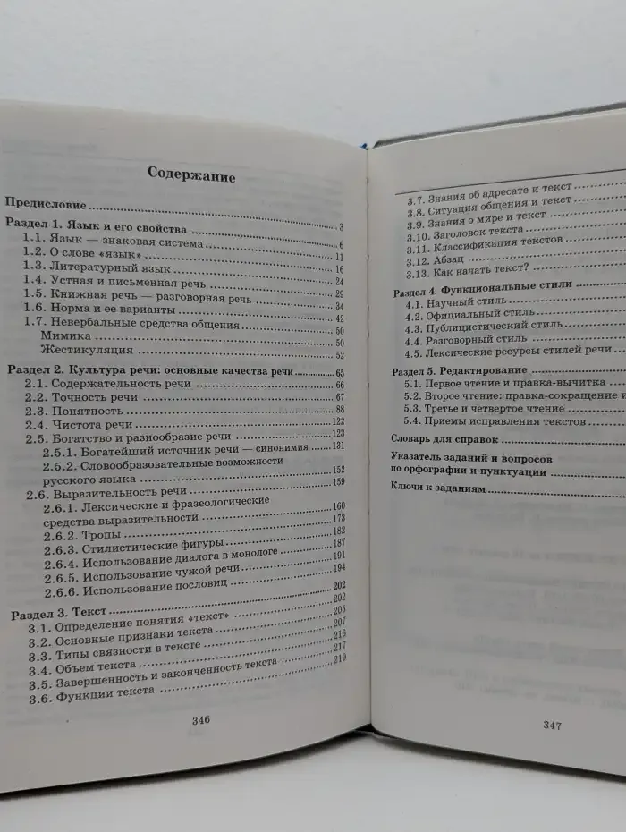 Русский язык: культура речи, текст, функциональные стили, редактирование. 9-11 класс