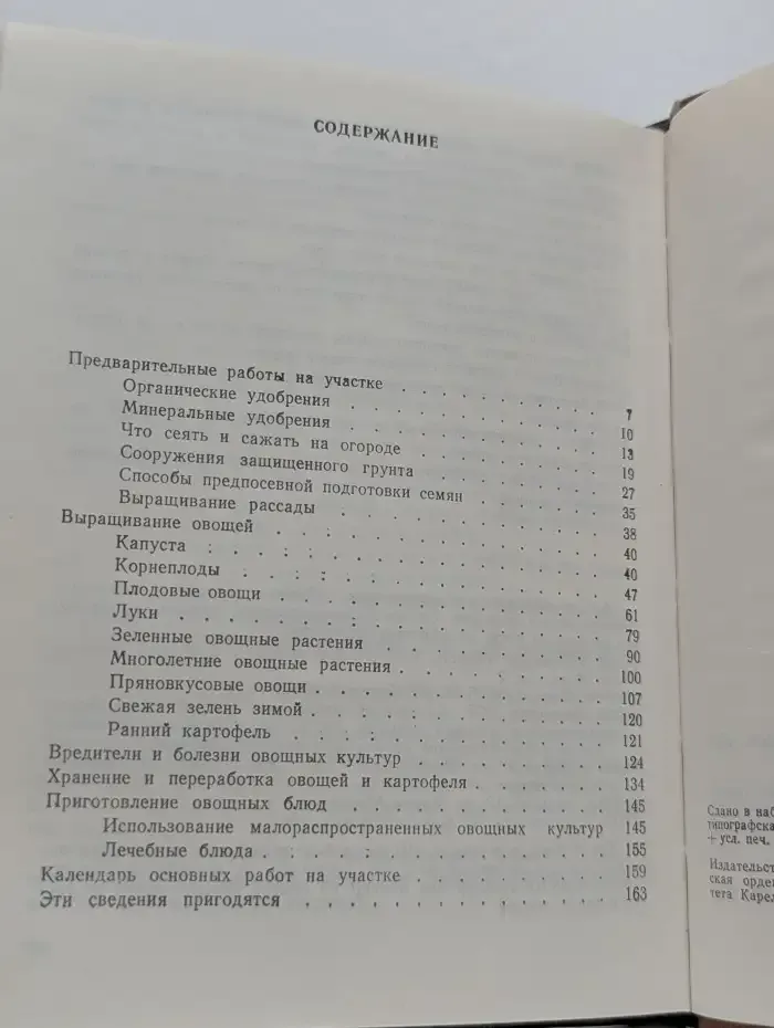 Овощи на грядке и на столе