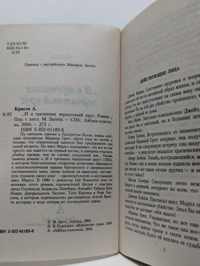 И в трещинах зеркальный круг