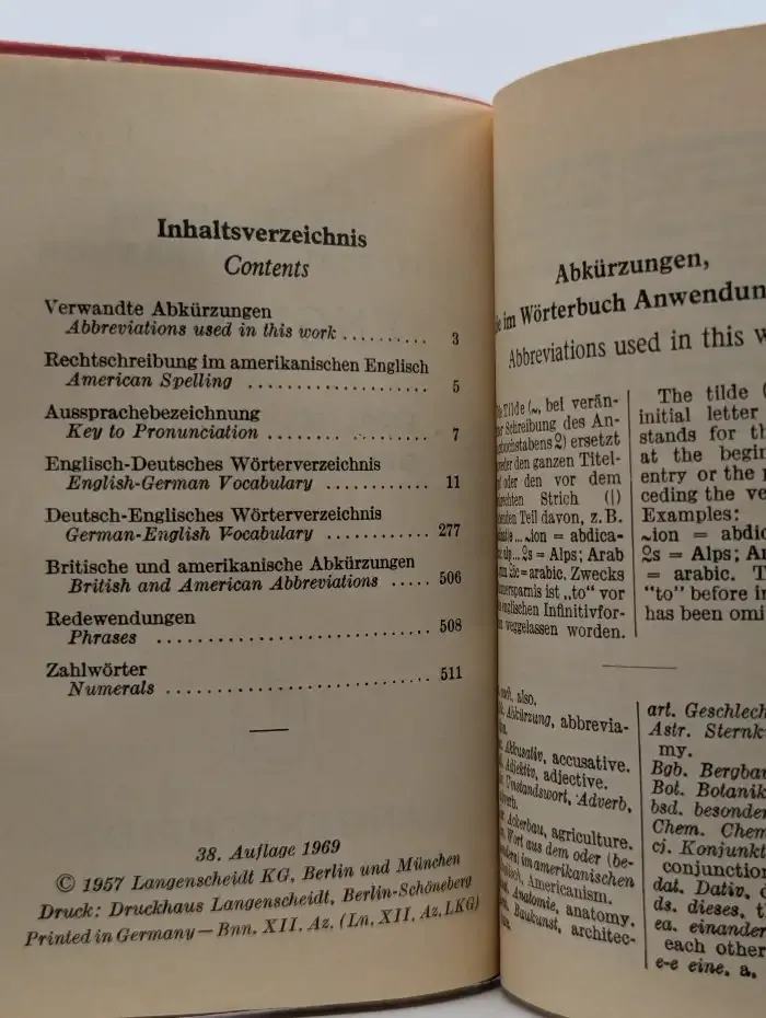 Langenscheidts Universal-Wörterbuch Englisch. Englisch-Deutsch. Deutsch-Englisch