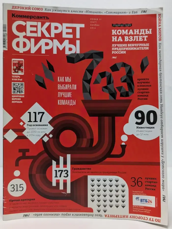 Секрет фирмы. Выпуск № 11/2014