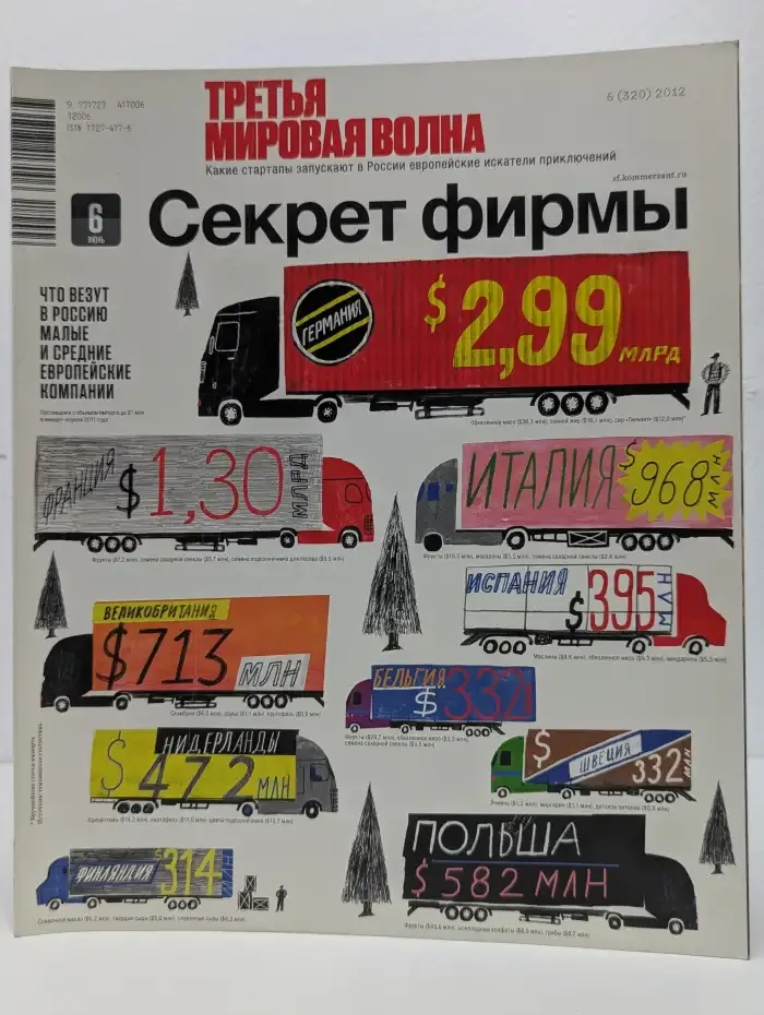 Журнал Секрет фирмы. Выпуск 6. 2012 год