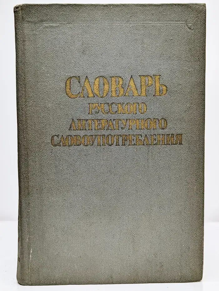 Словарь русского литературного словоупотребления