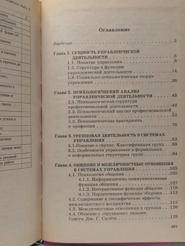Психология управления