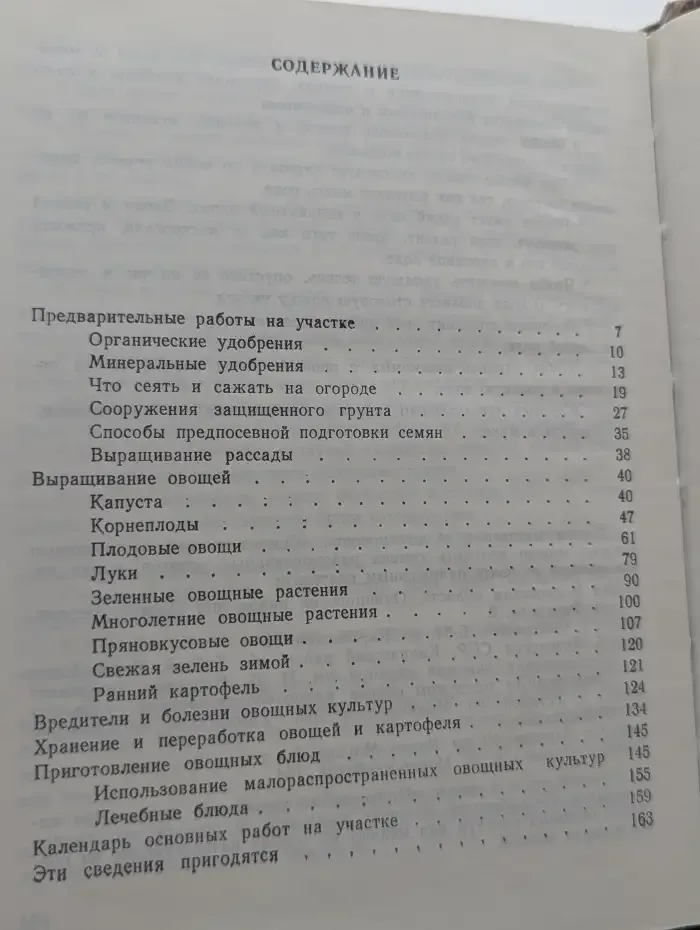 Овощи на грядке и на столе