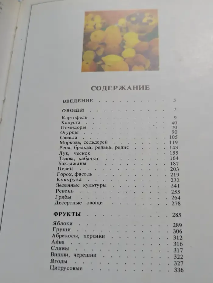 Овощи и фрукты на вашем столе