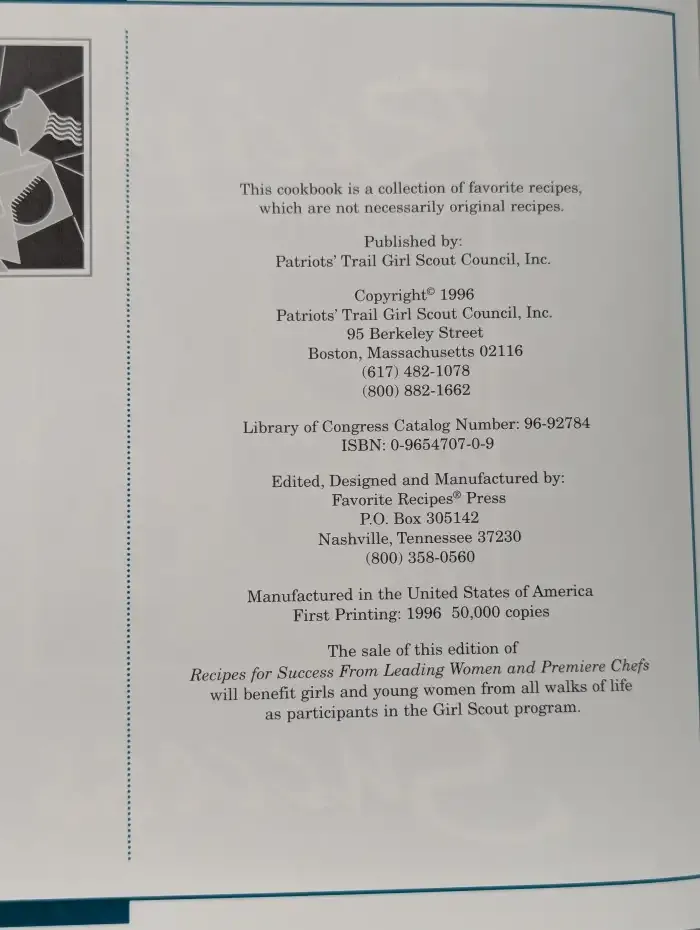 Recipes for Success