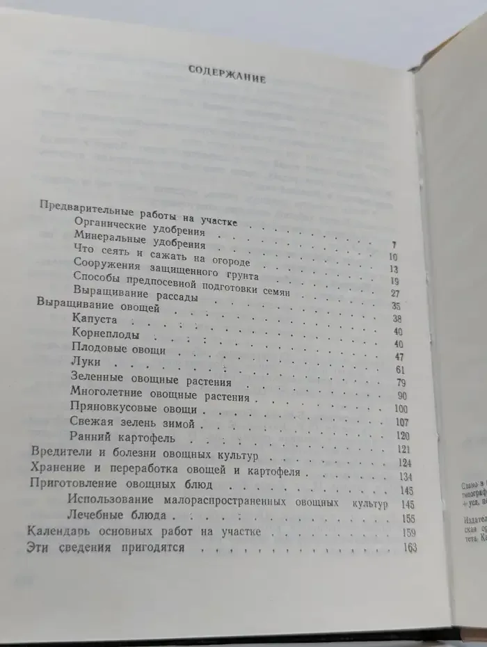 Овощи на грядке и на столе