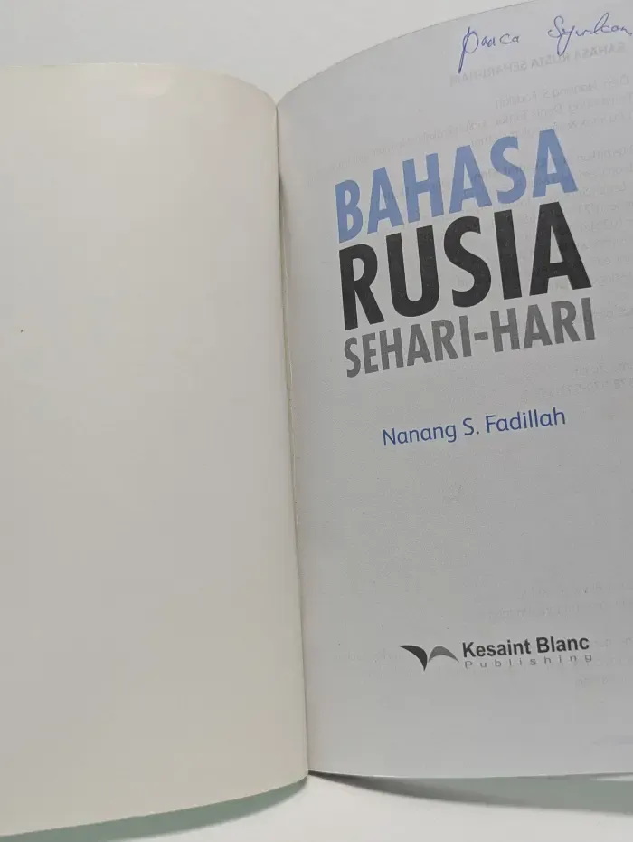 Bahasa Rusia Sehari-hari. Русско-индонезийский разговорник