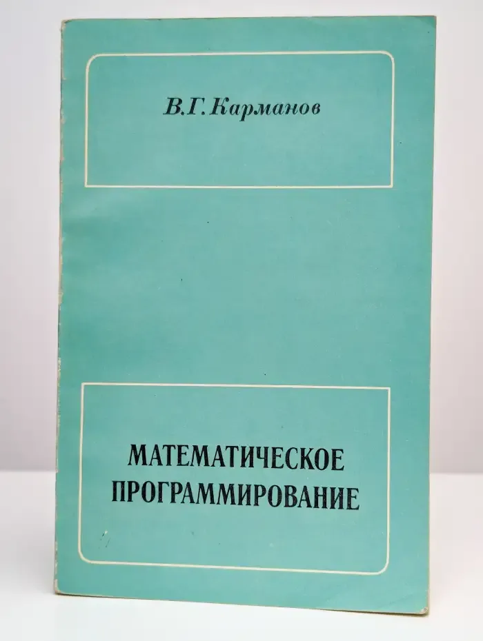 Математическое программирование