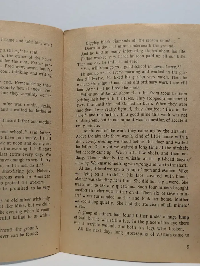 Easy Reading Series. The Childhood of a Miner's Boy. Лекое чтение. Обездоленные. По роману Джека Конроя