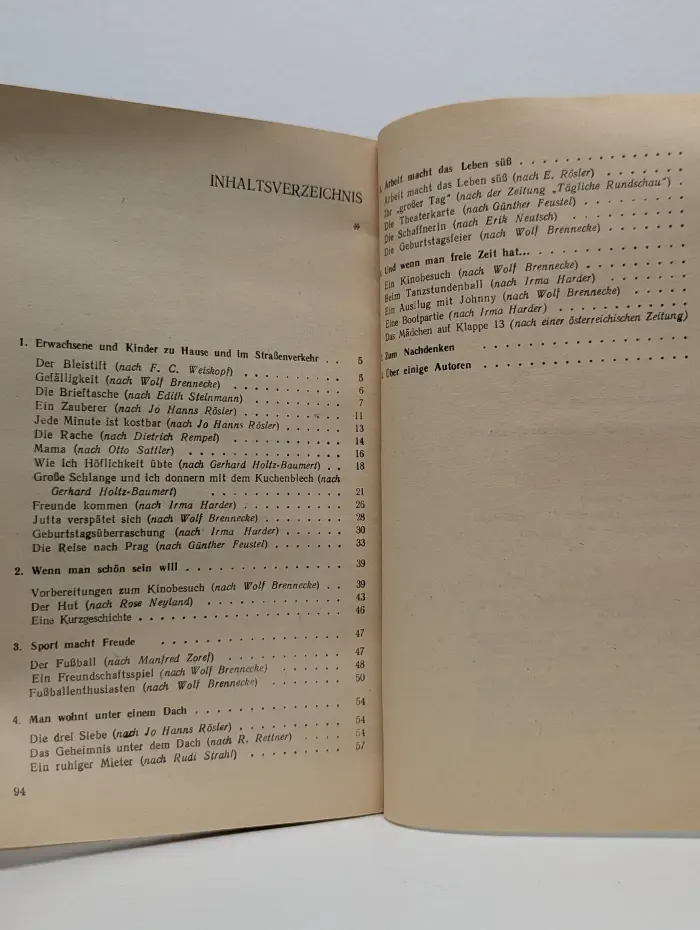 Scherz und Ernst. И в шутку и всерьез