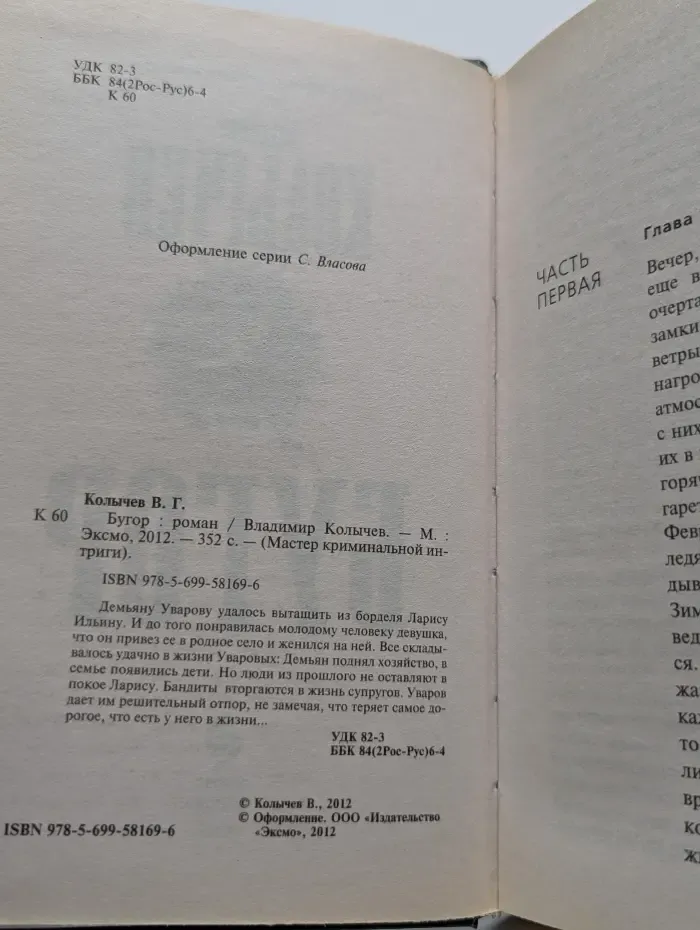 Колычев. Мастер криминальной интриги. Бугор