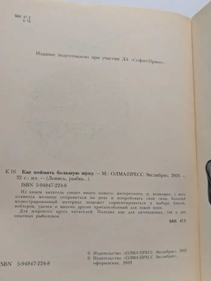 Ловись рыбка. Как поймать большую щуку