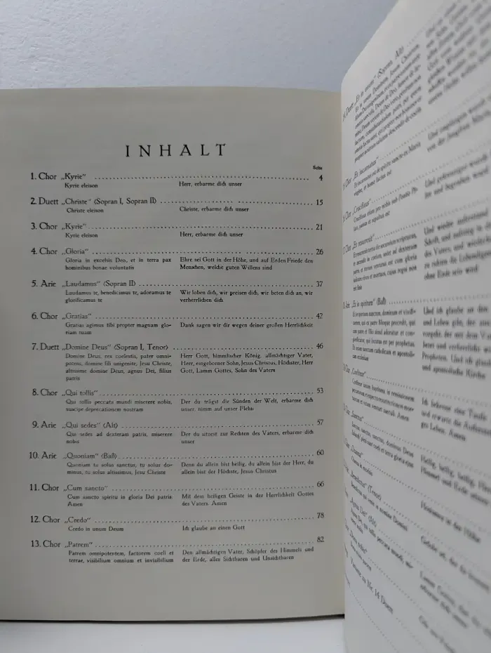 Hohe Messe in H-Moll