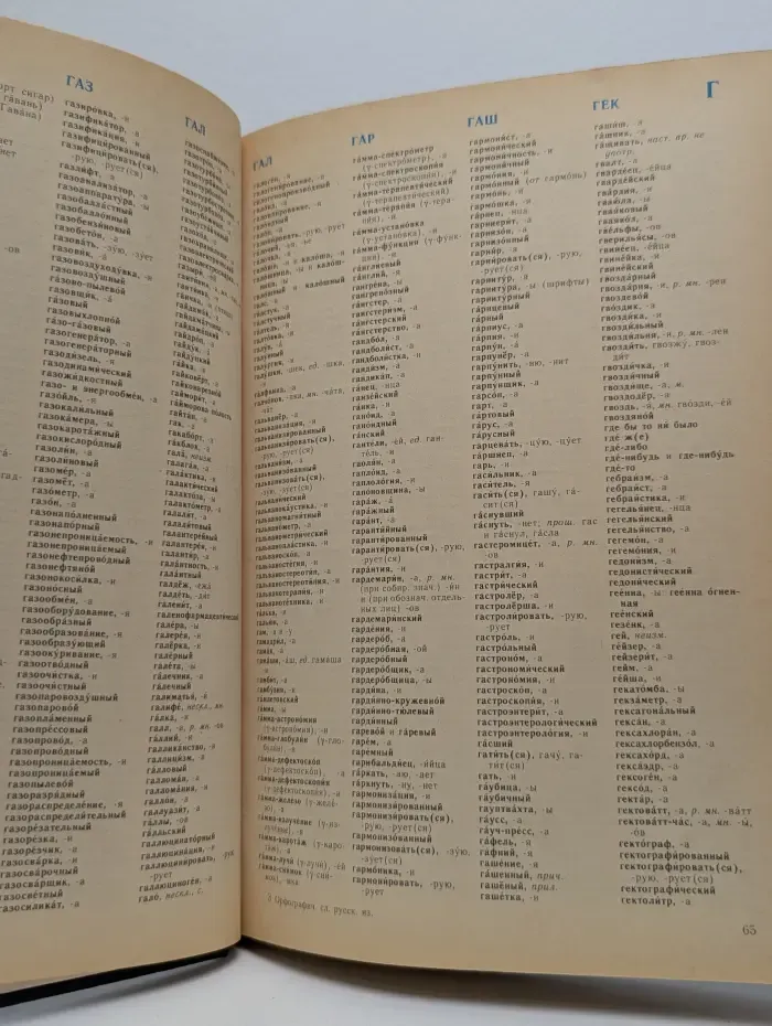 Орфографический словарь русского языка
