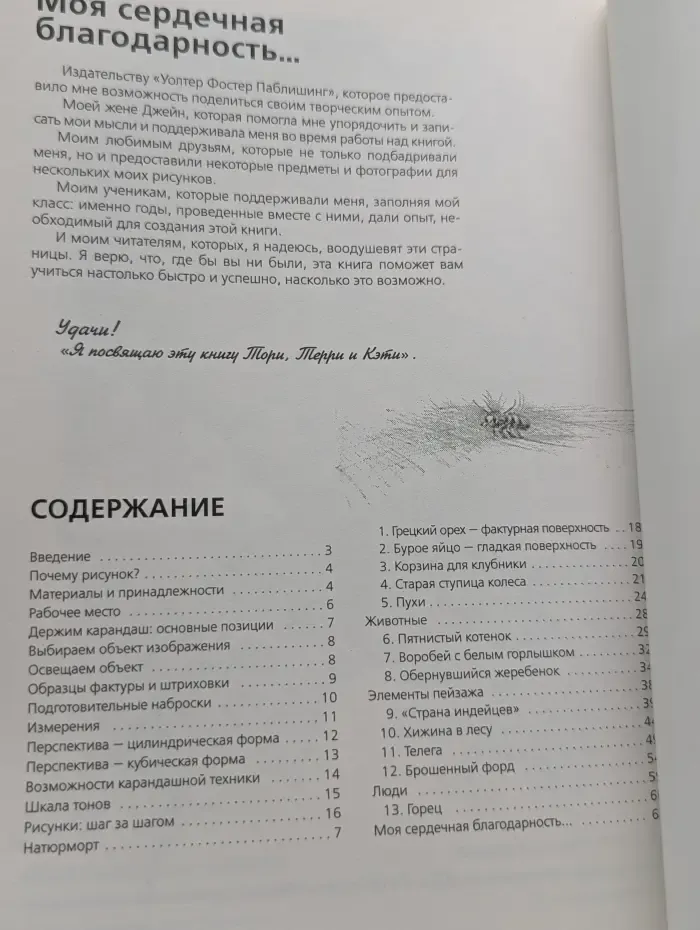 Библиотека художника. Рисунок карандашом