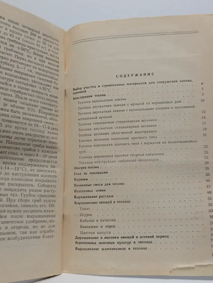 Теплица в приусадебном хозяйстве