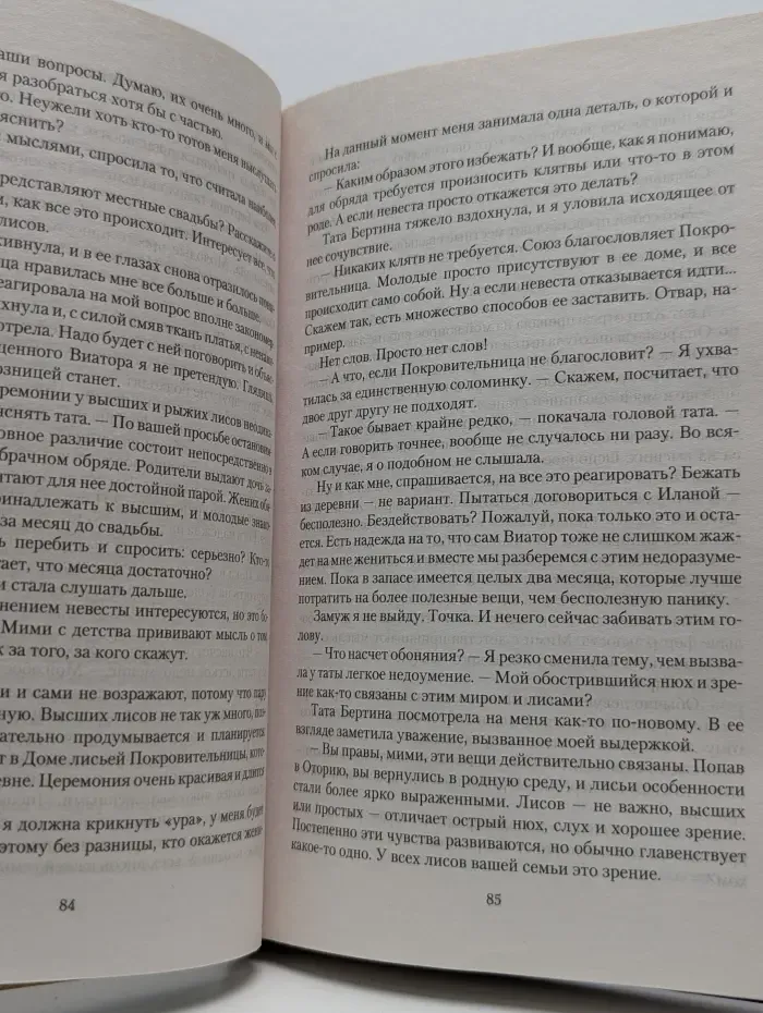 Романтическая фантастика. Лисы выбирают сладости